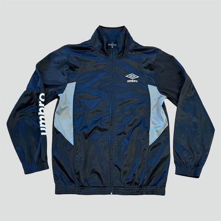 Umbro Trainingsjacke Schwarz/Silber Grösse S Vintage 90er...