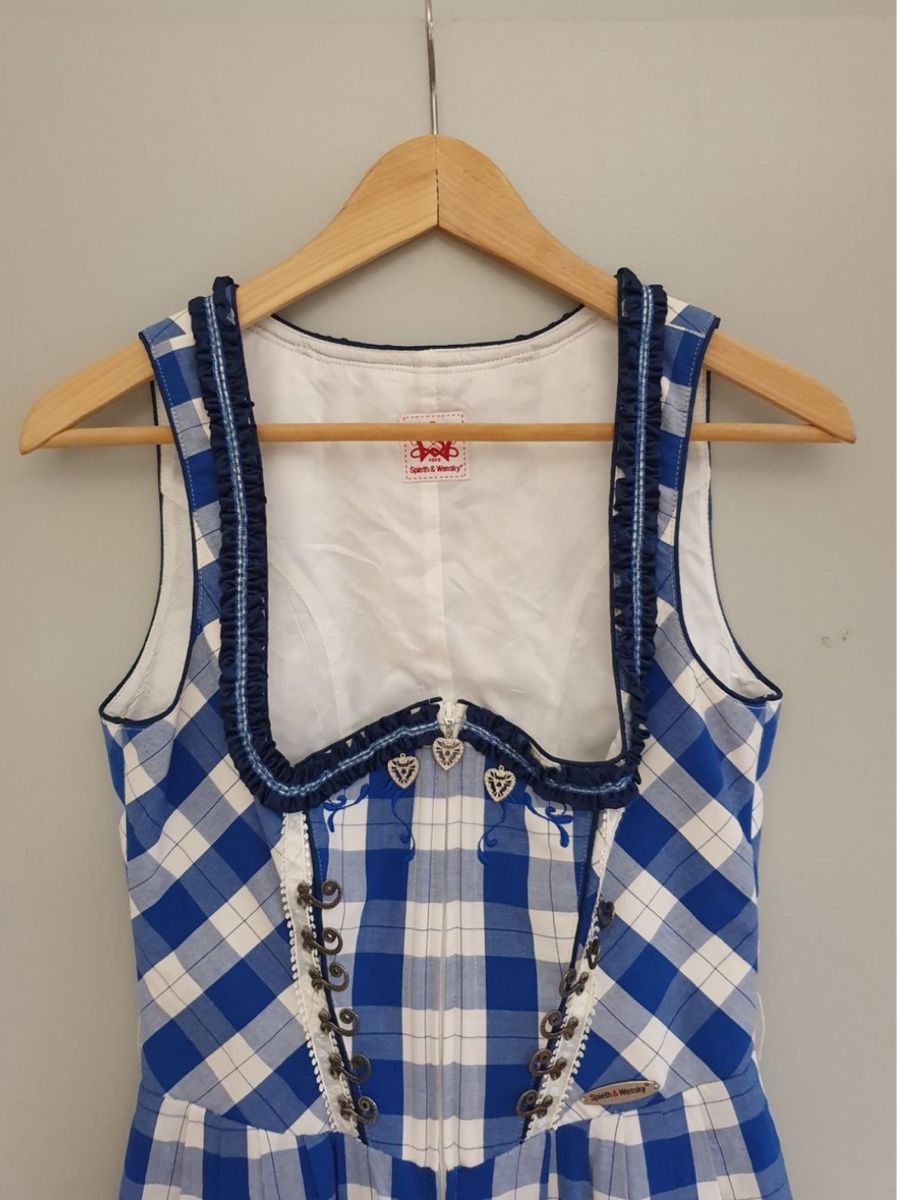 Costumi: Robe Dirndl carreaux taille 34 Spieth & Wensky – Nuovo (secondo la descrizione) da Geneve venduto da Monthoux13 6