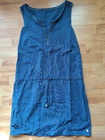 Cecil Kleid blau Grösse S reine Naturfaser