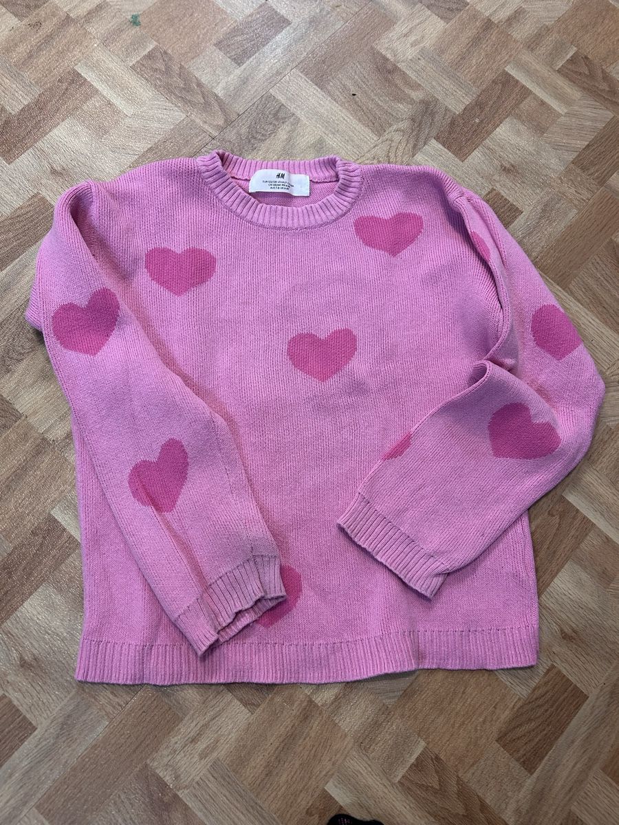 H&M Maglioni & Felpe: Pullover H&M Herzmuster Grösse 122/128 – Usato da Jona venduto da Tidy76