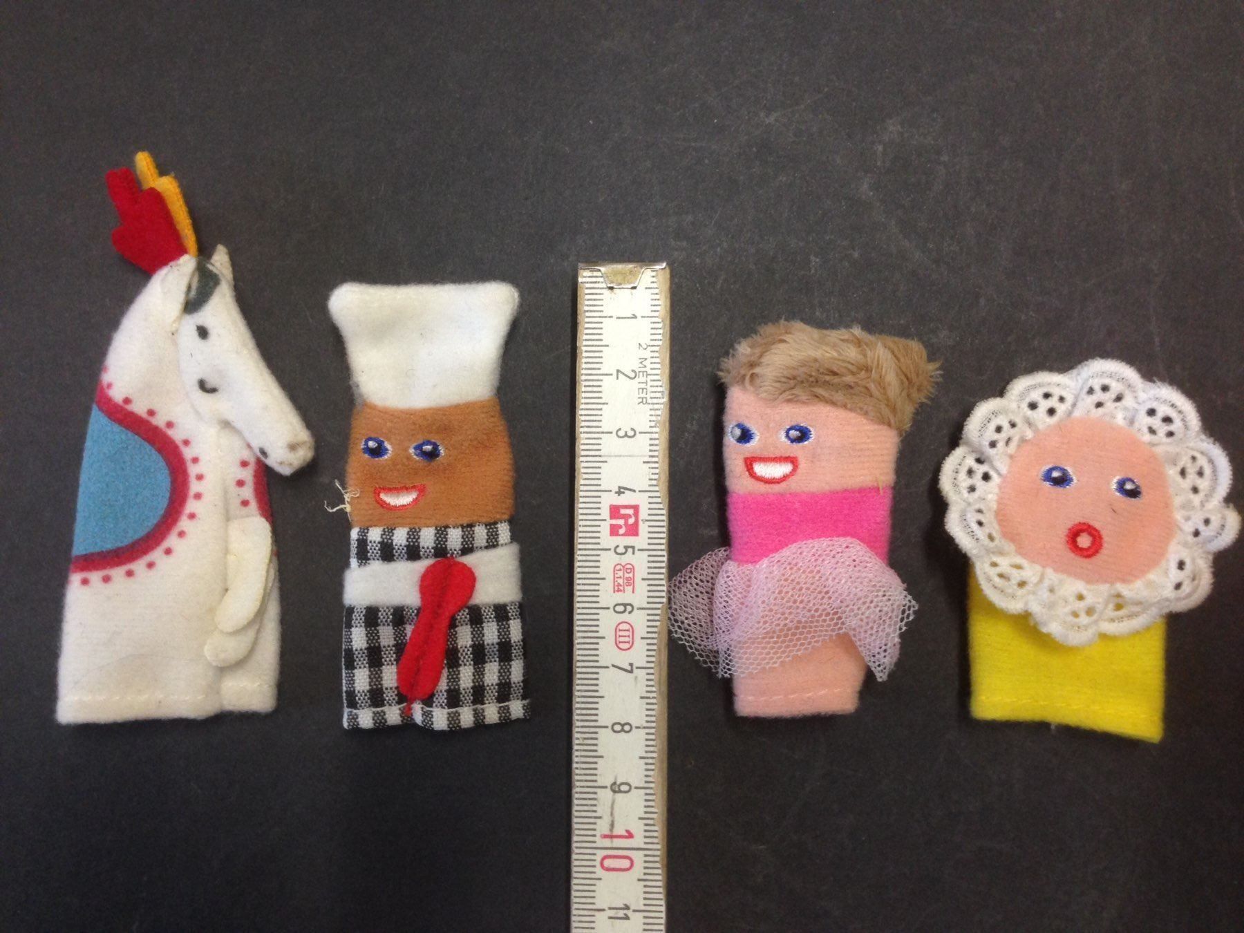 Giocattoli: 7 Vintage Finger Puppen – Usato da Schaffhausen venduto da vintageville 4