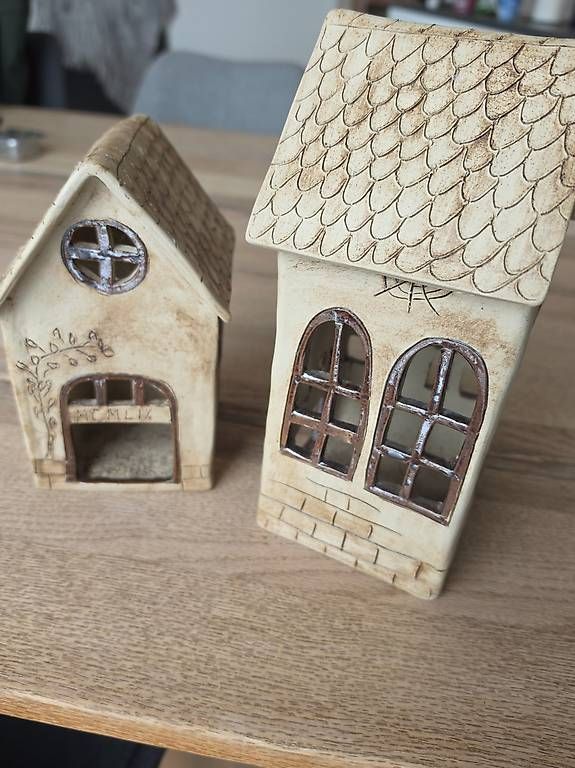 Tutte le decorazioni: Keramik Deko Häuser Handarbeit  – Usato da Ostermundigen venduto da d-p73 2