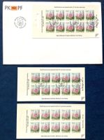 1992 Finnland /  Pflanzen - FDC + Markenheftchen ** und ET
