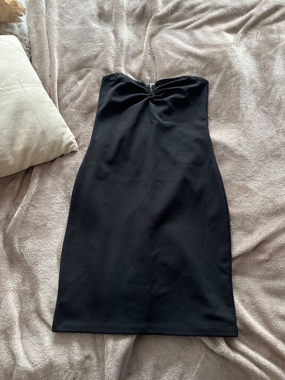 Robe Noire Survival Taille S – Sans Bretelles, Transformable En Jupe