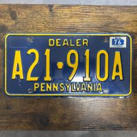 🇺🇸 U.S. Autoschild - Pennsylvania A21-910A - Dealer