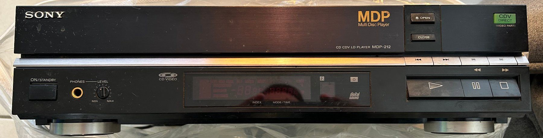 Sony Lettore multimediale & Streamer: SONY MDP-212 Laser disk multi player – Difettoso da Préverenges venduto da san_2wc2