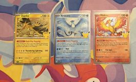 Pokémon 30th Anniversary – Zapdos, Arktos & Lavados Promo EN