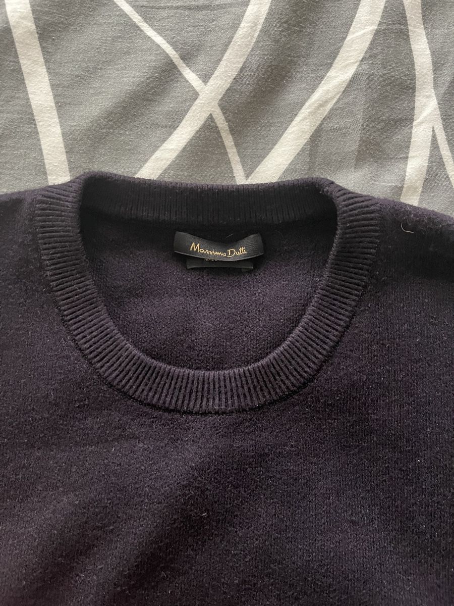 Massimo Dutti Pullover & Sweatshirts: Pull Massimo Dutti bleu marine – Gebraucht aus Massongex von Marthi_99 1