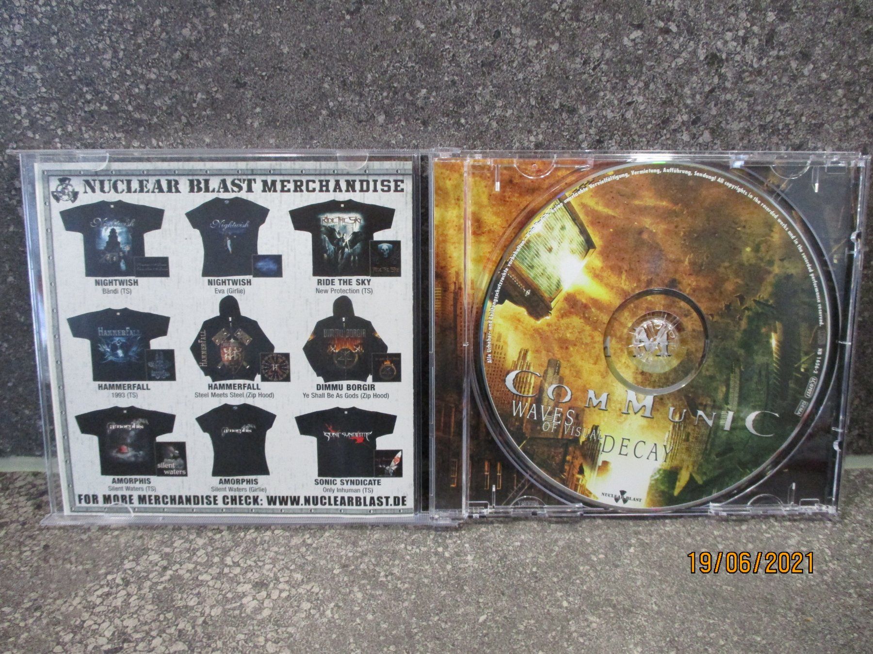 CDs: Communic -  Waves Of Visual Decay – D'occasion à Liestal par Disc-Point 1