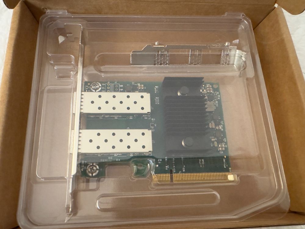 Staffa Supporto Mellanox MEC017962 Per ConnectX-6Lx - Doppio Profilo PCIe SFP