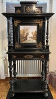 Historismus, Schrank, Highboard, Sideboard Porzellan