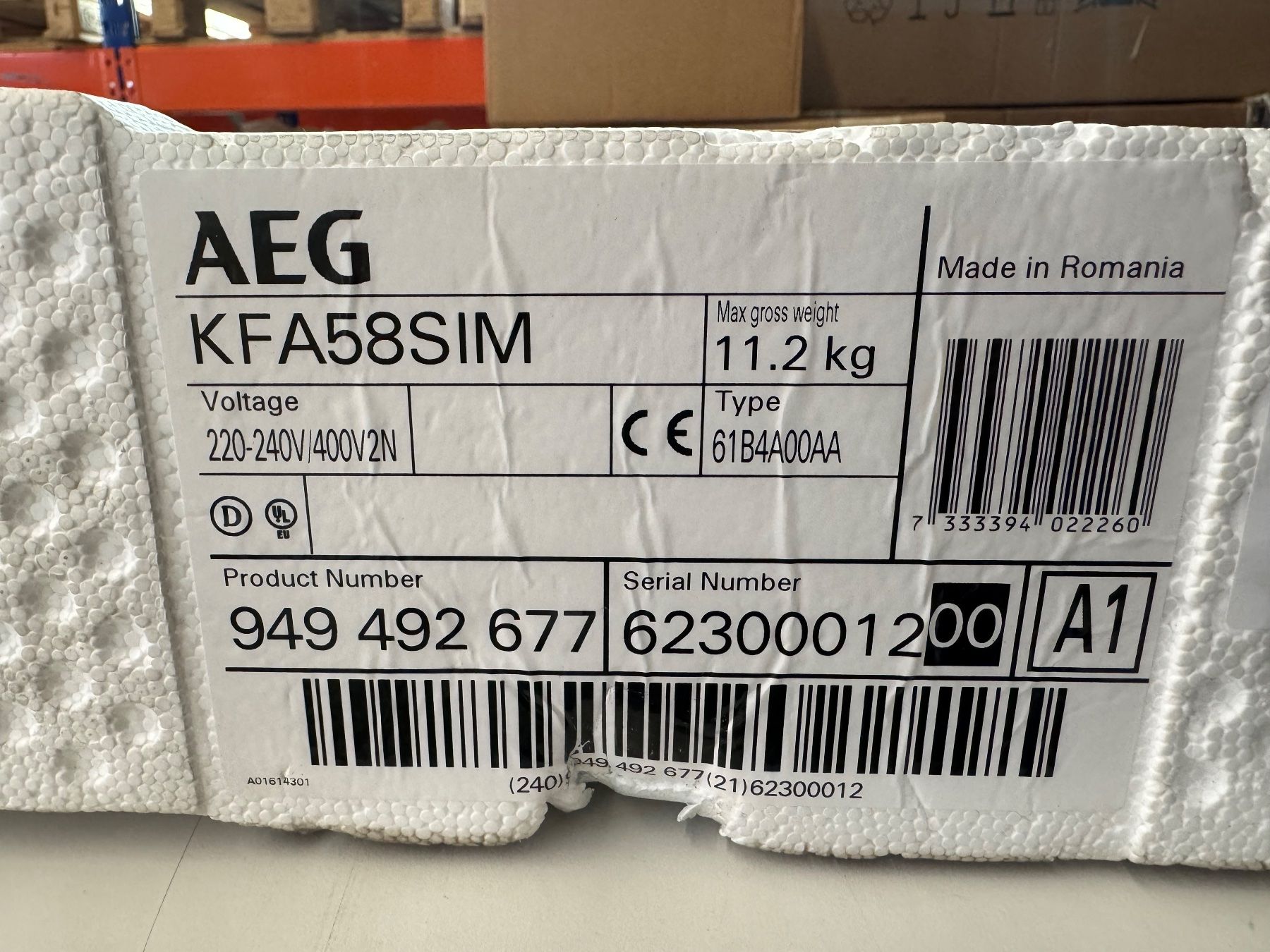 AEG Elettrodomestici da cucina: 052 AEG KFA58SIM Induktionskochfeld  aus Liquidation – Nuovo (secondo la descrizione) da Derendingen venduto da Meisterstuecke 3