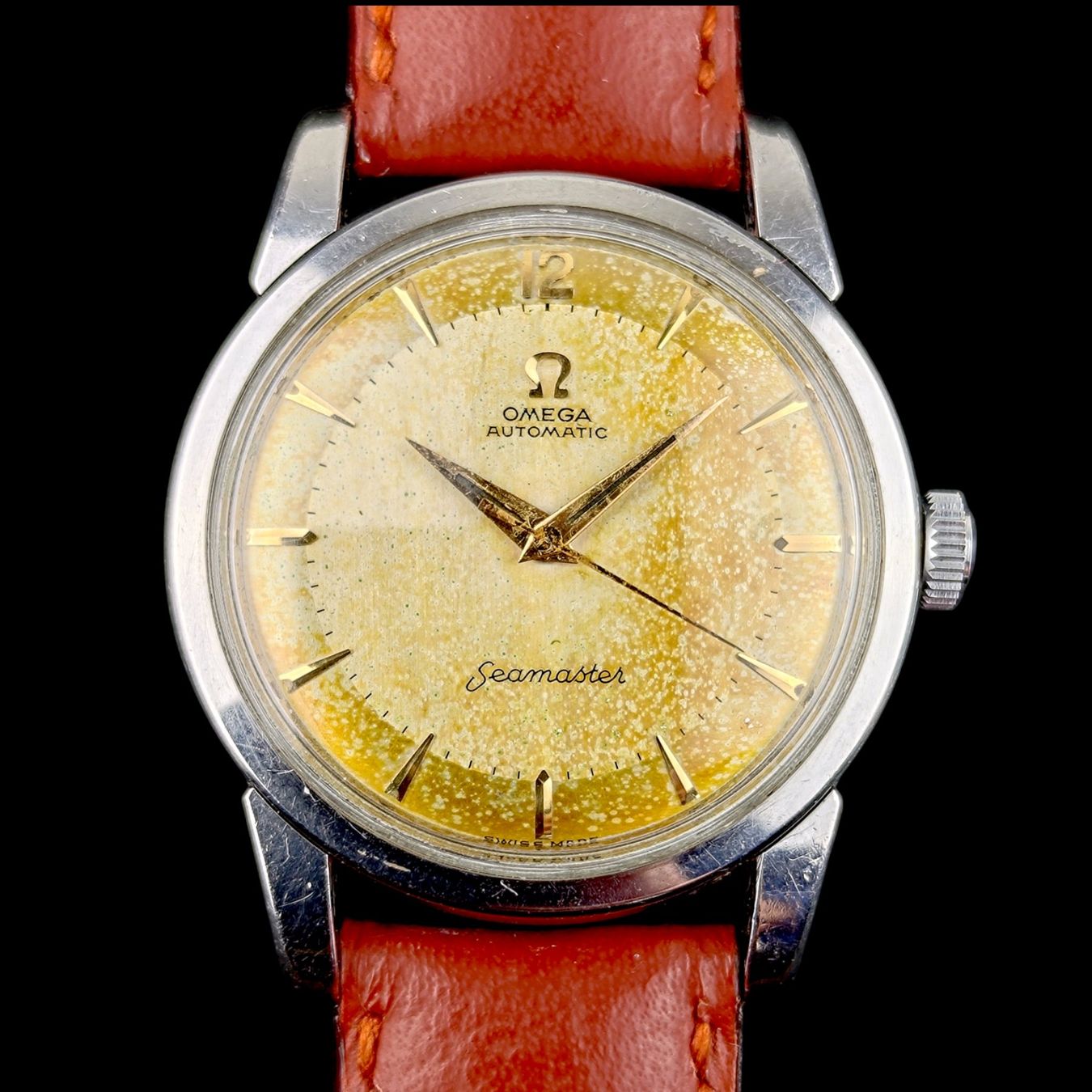 Omega Orologi: Omega Seamaster Automatic "bumper" de 1954 2767-9 SC Révisée – Usato da Ollon VS venduto da Astiegan