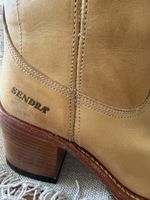 Bottes Sendra cuir beige clair état correct 40-60
