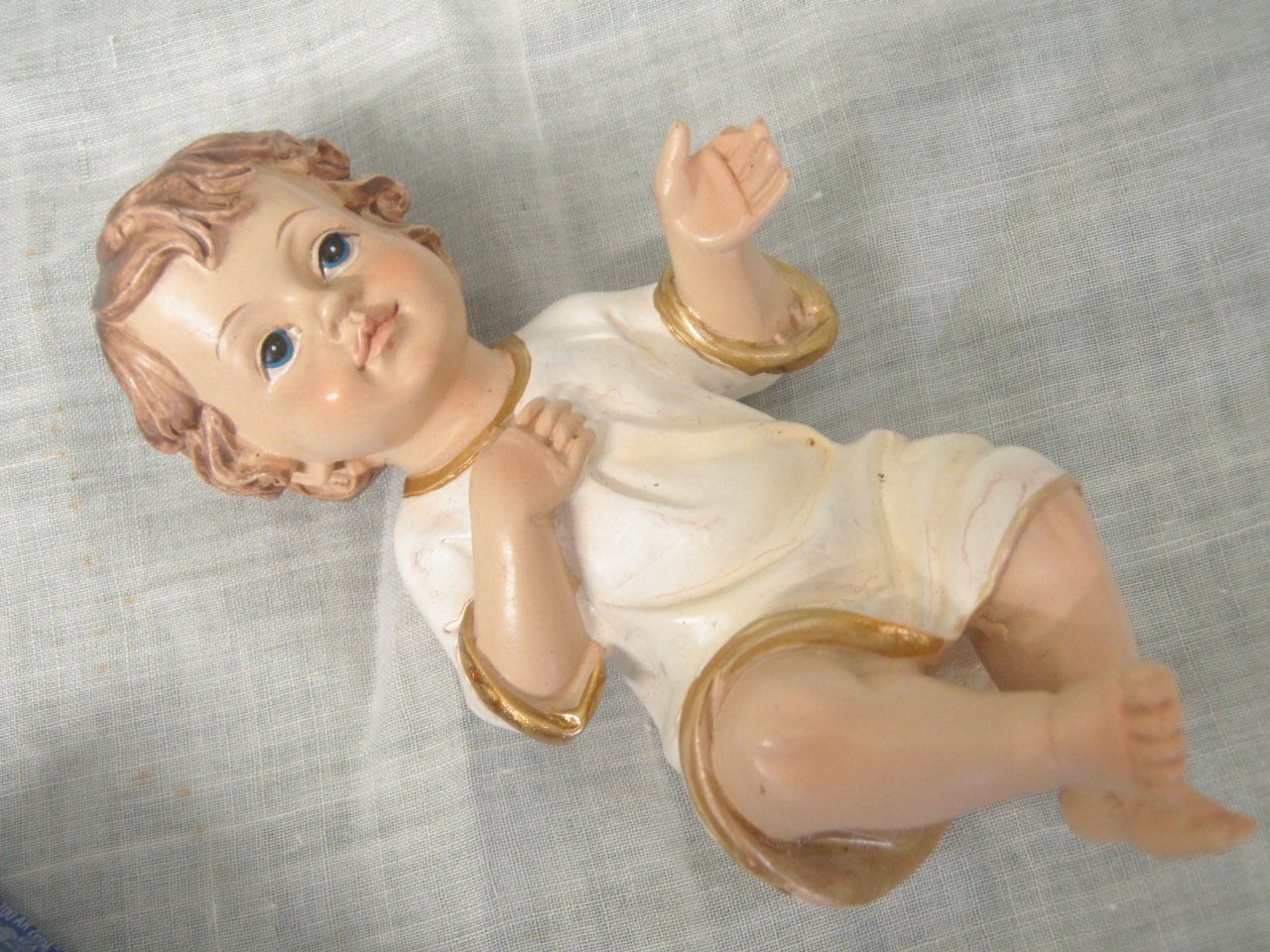 Statuette: Herziges Jesuskind für Weihnachtskrippe – Usato da Rohrbach venduto da chri2009 1