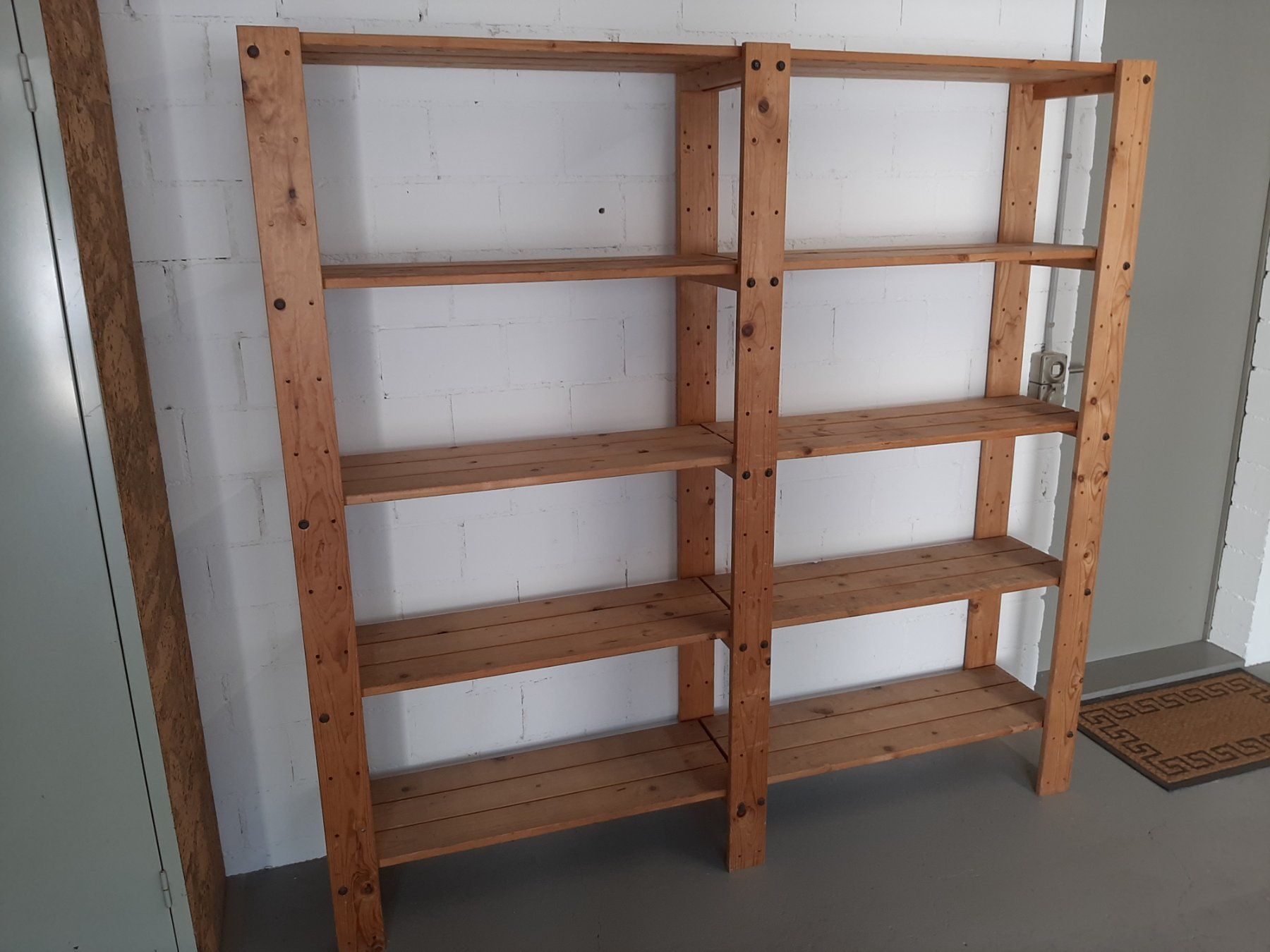 Regale: HOLZ-REGAL, unbehandelt, einfache Montage – Gebraucht aus Kreuzlingen von mazi07 1