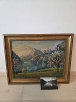 Ölgemälde G. Frutiger Urnersee / Tableau G. Frutiger cadre