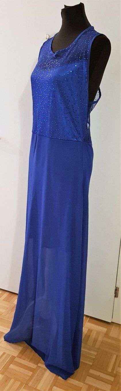 Vestiti: Abendkleid Blau Gr. XL Rückenfrei – Nuovo e nell'imballaggio originale da Turbenthal venduto da sch_s72n