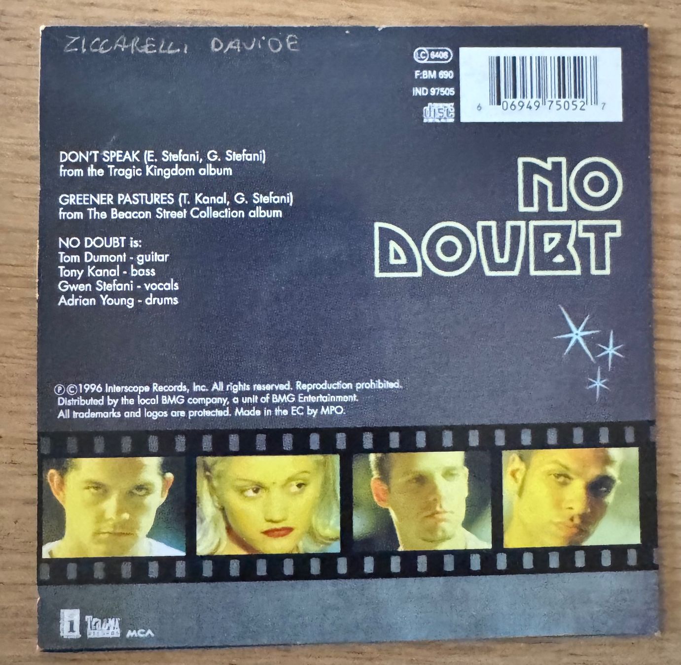 CDs: No Doubt – D'occasion à Lausanne par davzic 1