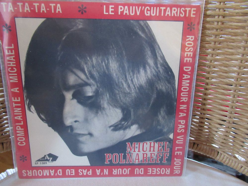Michel Polnareff - Ta Ta Ta Ta / Le Pauv Guitariste (45-Tours Usagé)