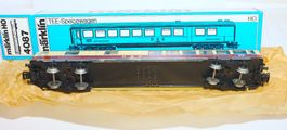 MÄRKLIN N°4087  TEE PRESTAURANTWAGEN DSG METAL