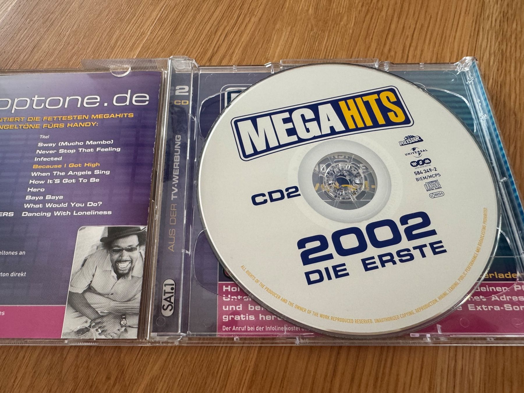 CD: Megahits 2002 Die Erste 2 CD – Usato da Winkel venduto da Schorley 2