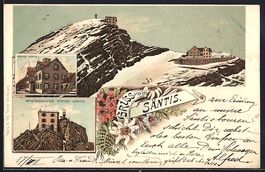 Litho Säntis, Metereologische Station u