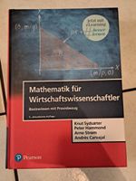 Mathematik für Wirtschaftswissenschaftler, Top Zustand!