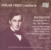 Beethoven - Symphonie Nr. 9 "Choral" (Oskar Fried, 1928)