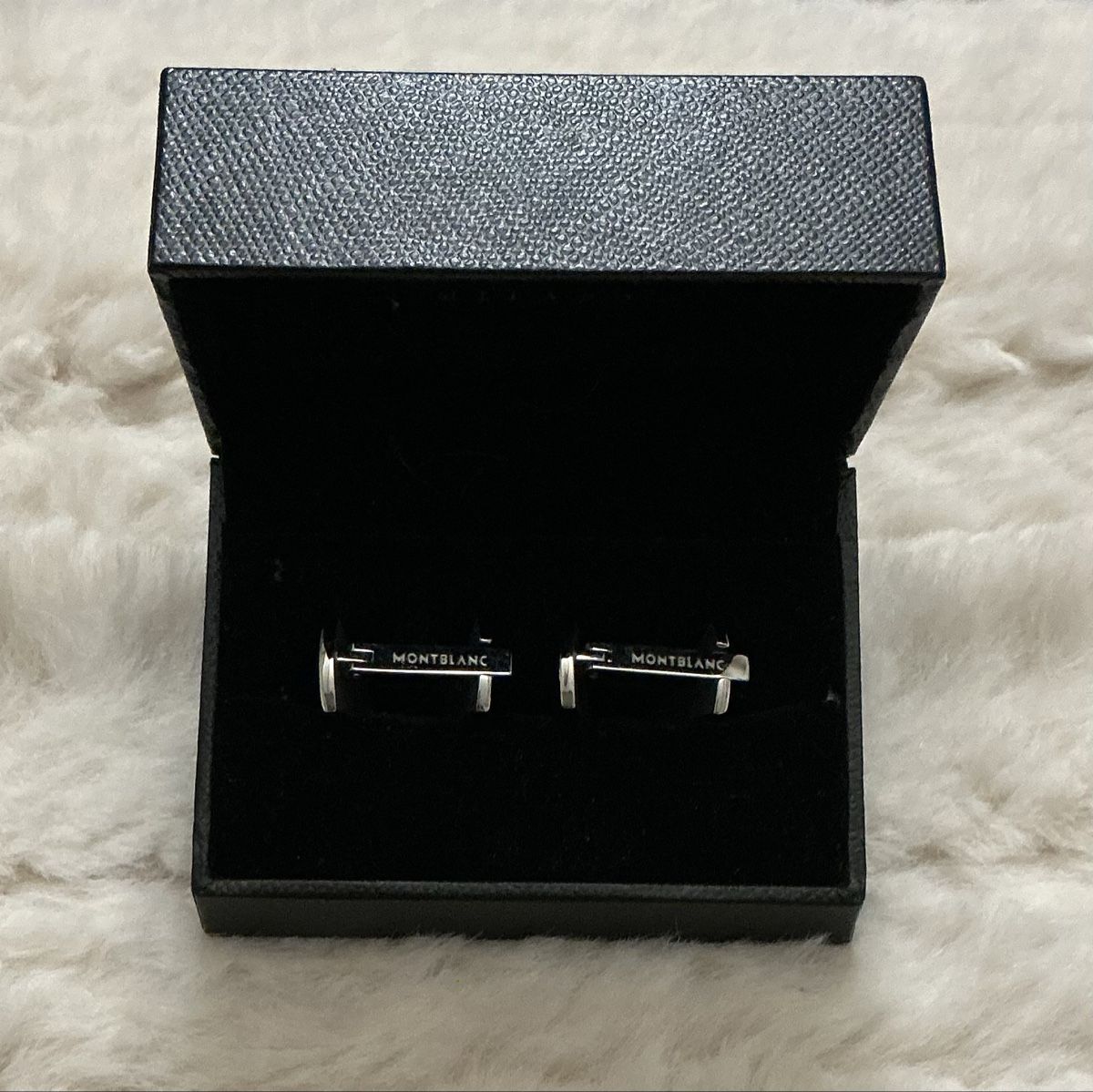 Montblanc Gemelli: Boutons de manchette Montblanc, acier inoxydable – Usato da Turin (Salins) venduto da noa_7ngs