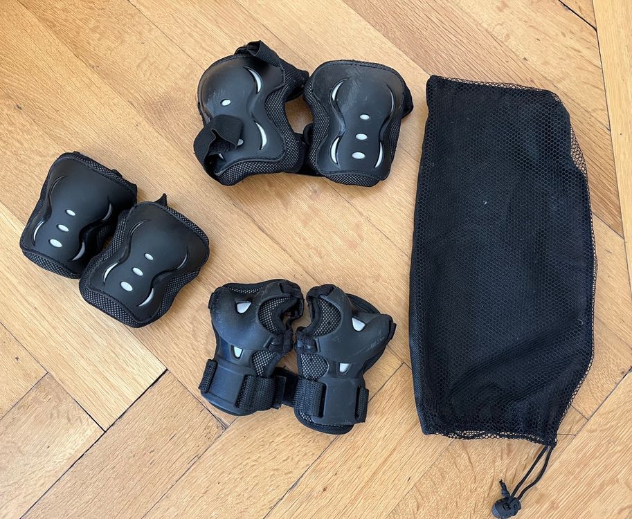 Schutzausrüstung Für Kinder - Ellenbogen-, Knie- & Handgelenkschoner Set Für Skateboard & Roller