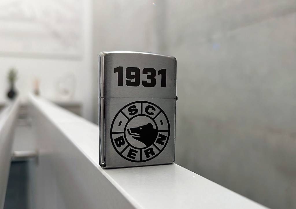Accendini: SCB Fan-Feuerzeug ZIPPO – Usato da Rickenbach ZH venduto da Pumba_500