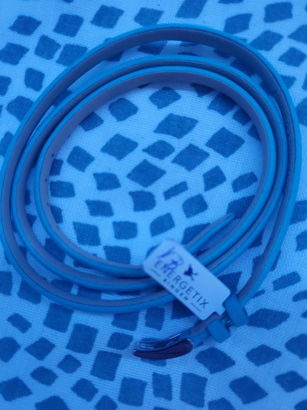 Energetix Bracciali & Braccialetti: Energetix Magnetarmband türkis Neu – Nuovo e nell'imballaggio originale da Dättwil AG venduto da Globetrotter2000