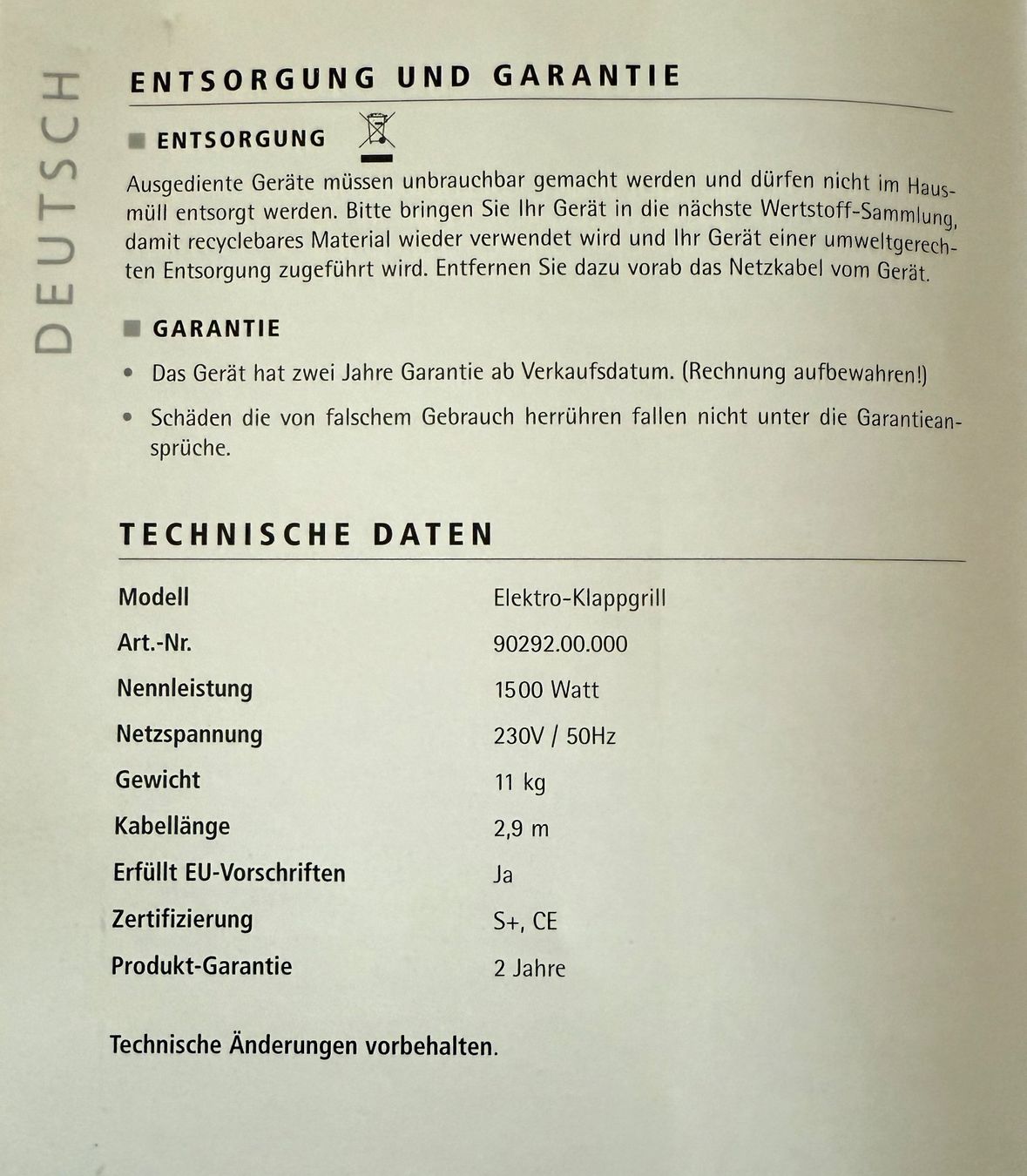 Wellcraft Griglie: Elektro-Klappgrill wellcraft – Usato da Fislisbach venduto da El-Peregrino-57 5