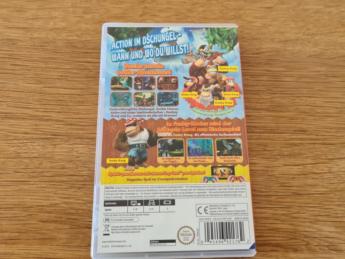 Nintendo Giochi: Nintendo Switch - Donkey Kong: Tropical Freeze – Usato da Winterthur venduto da stufaphi 2