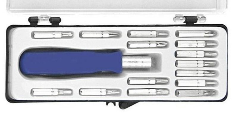 Tutti gli attrezzi: Schraubenzieher Set; 16 in 1 Set Tool Kit, PC usw – Nuovo e nell'imballaggio originale da Courlevon venduto da HotSaleandPrice