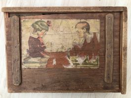 Vintage Holz Baukasten, ca. 1920 - 1930