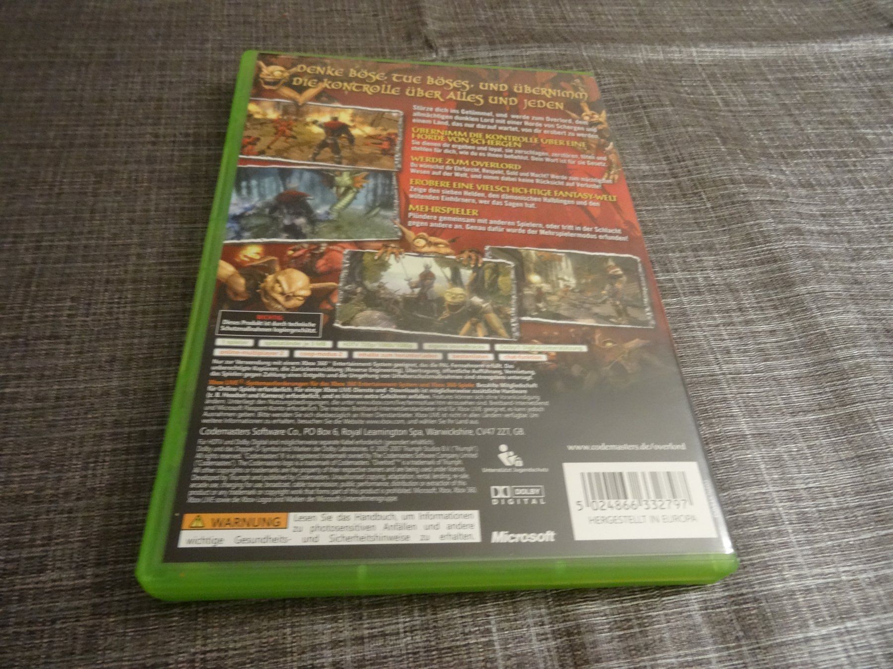 Microsoft Giochi: Xbox 360 Spiel - Overlord – Usato da Olten venduto da Disc-Ausverkauf 2
