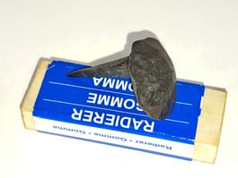1 St. Zier Nagel versetzt, K2.6cm/L2.8cm, Eisen(LOT903#NSH6)