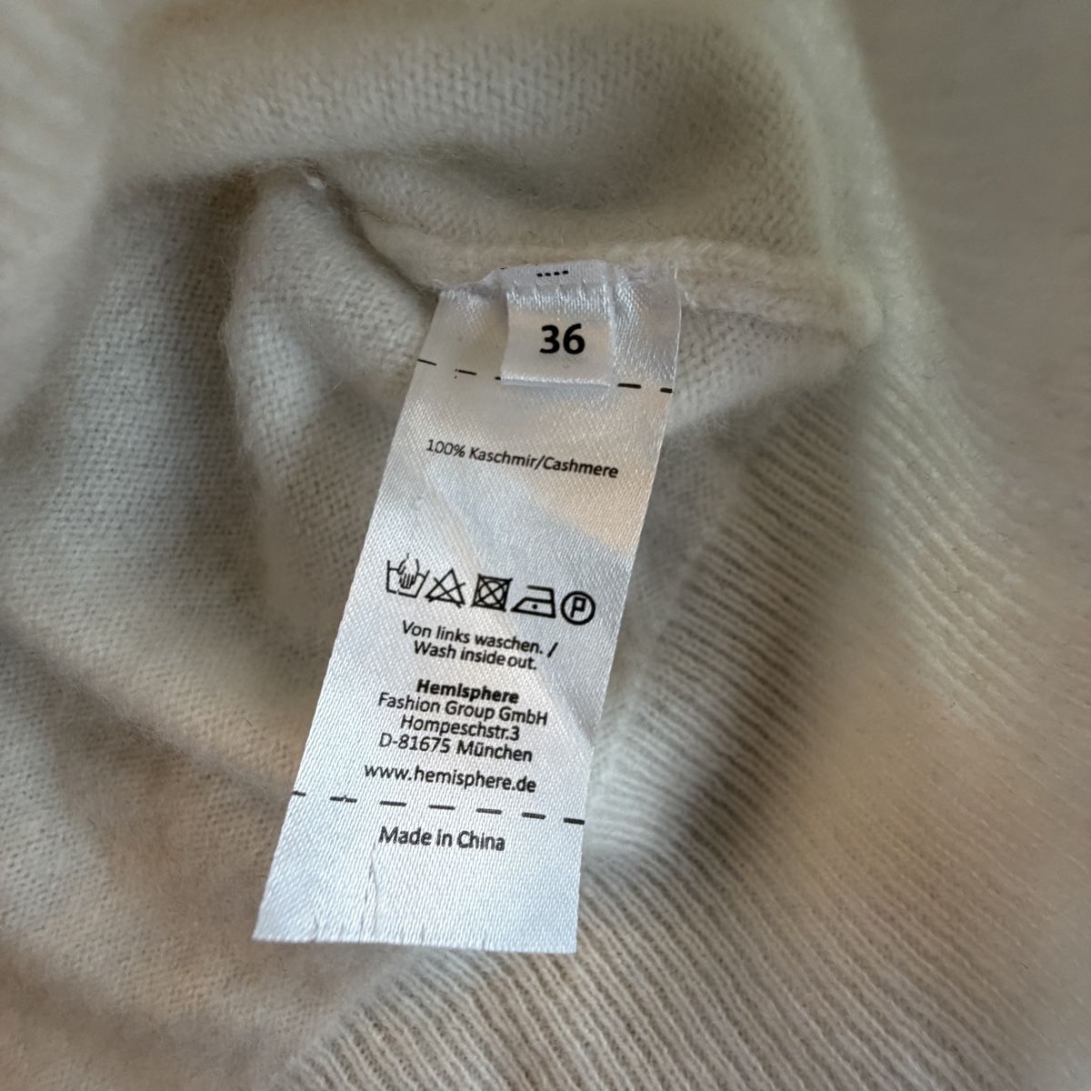Hemisphere Maglioni & Felpe: HEMISPHERE KASCHMIR-ROLLKRAGENPULLOVER S – Usato da Uetikon am see venduto da seller.2020 4