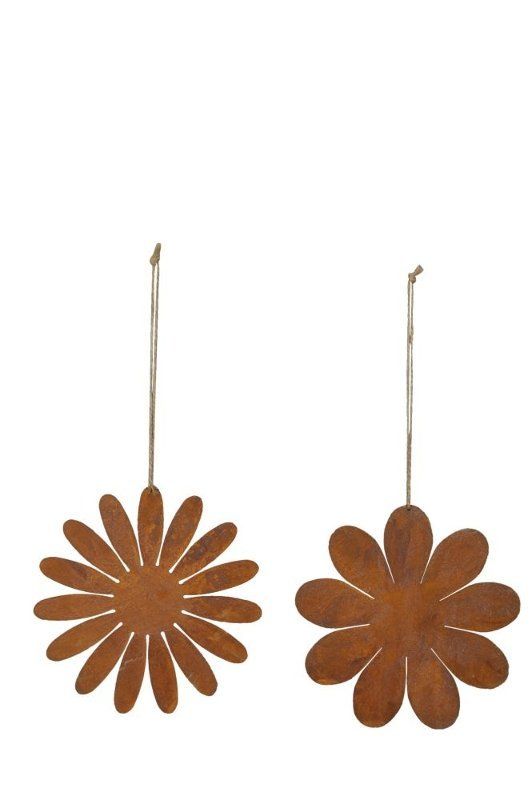 Toutes les décorations: Metallblumen Rost Set 20cm – Neuf avec emballage d'origine à Matzendorf par Gartendeko-Shop 2