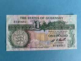 GUERNSEY - One Pound N.D. (1980) - Uncirculated/Unzirkuliert