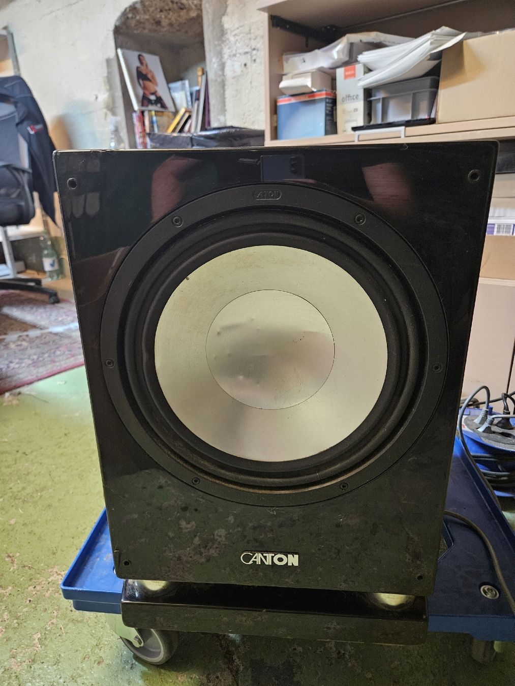 Canton Casse acustiche: Canton Vento AS 850 SC Subwoofer Schwarz – Usato da Rorschach venduto da TimelessTrading