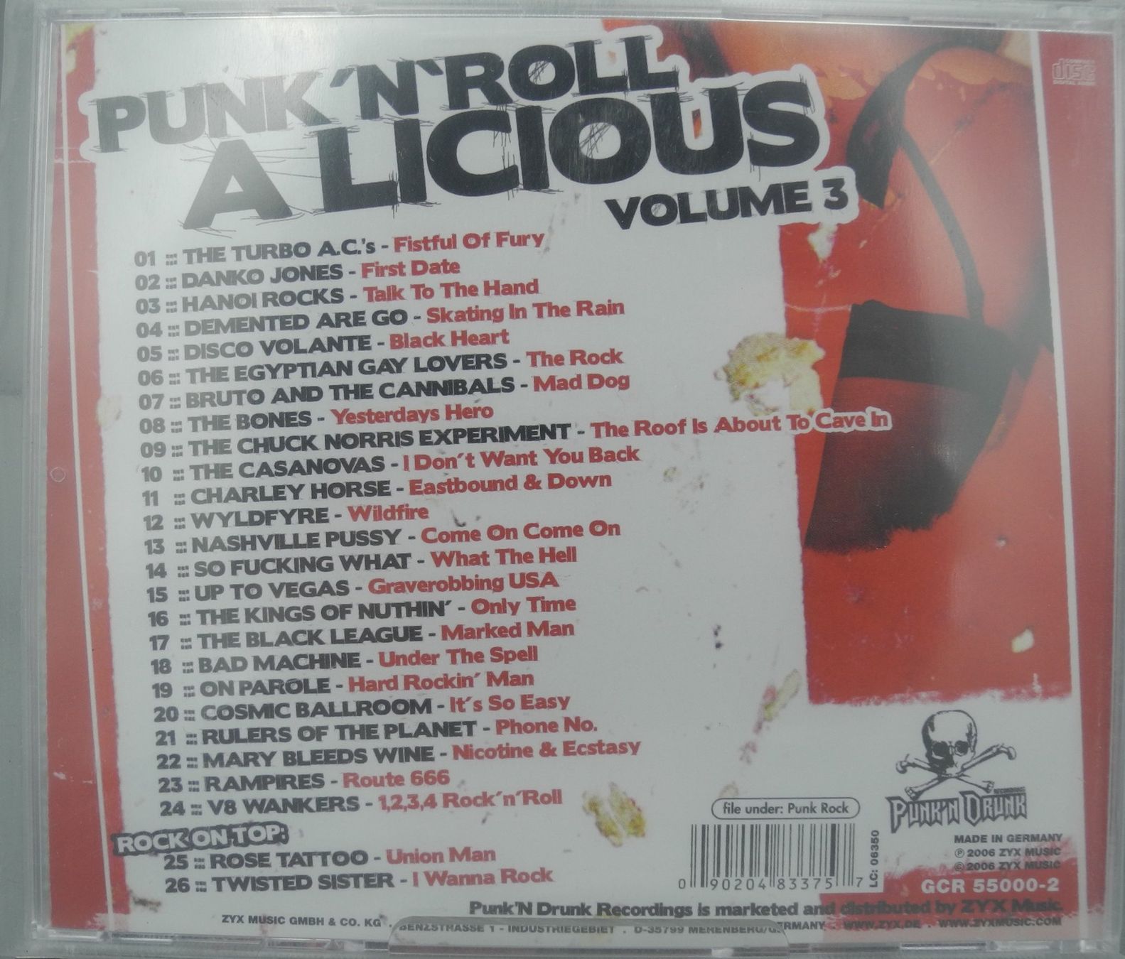 CD: CD Punk'n'Roll a Licious, Volume 3, Nr. 762 – Nuovo e nell'imballaggio originale da Kottwil venduto da Crazyrolf 1
