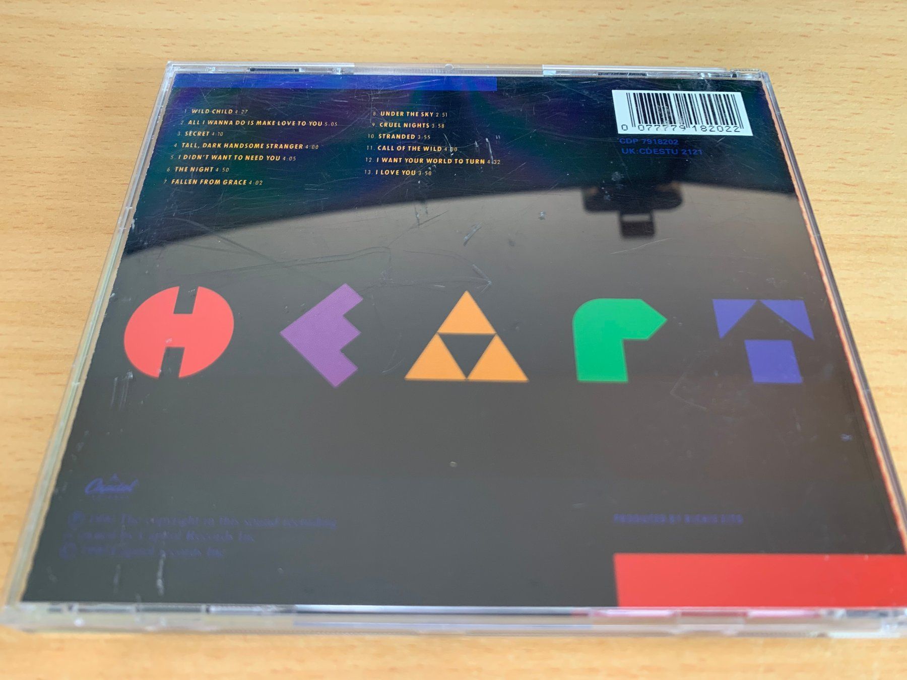 CD: Heart – Brigade – Usato da Rikon im Tösstal venduto da Alpenmutz 1