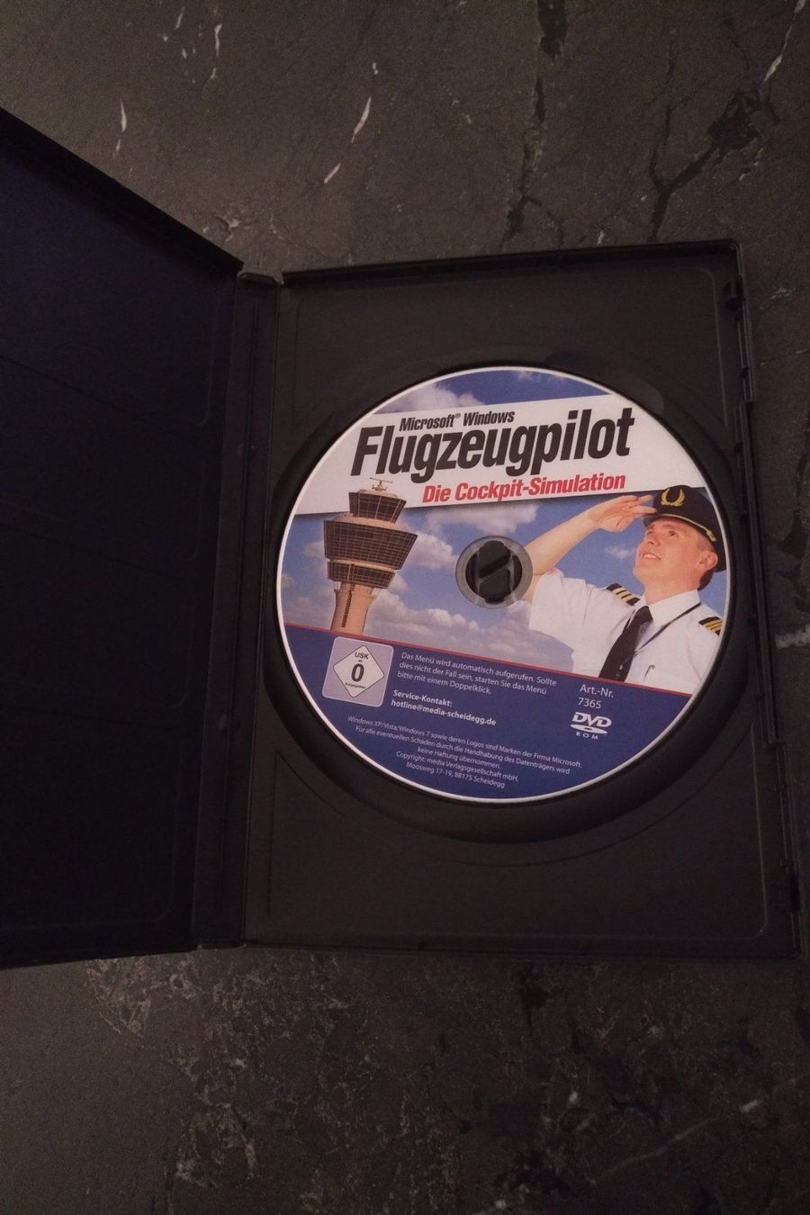 Microsoft Giochi: Flugzeugpilot Die Cockpit Simulation – Usato da Biel/Bienne venduto da Eric070 1