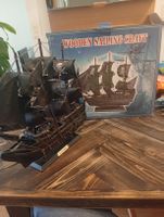 Deko-Schiff Black Pearl"☠️, Holz, neuwertig & OVP!