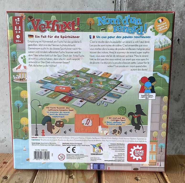 Giochi: Brettspiel Verfuxt – Nuovo (secondo la descrizione) da Biberstein venduto da rwu_nw9r 1