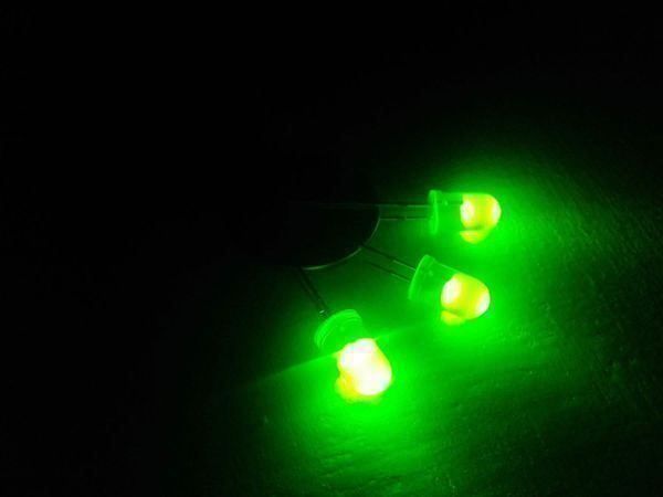 Componenti elettronici: LED grün 5mm, 20 Stück – Nuovo (secondo la descrizione) da Luzern venduto da Salefactory