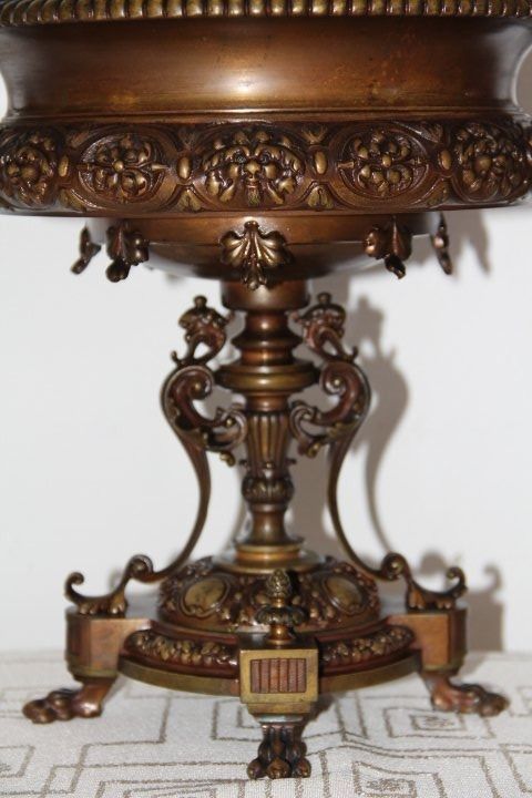 Vasen & Gefässe: Antique coupe en bronze XIXeme siecle . – Gebraucht aus Praz (Vully) von pikuluka1 2